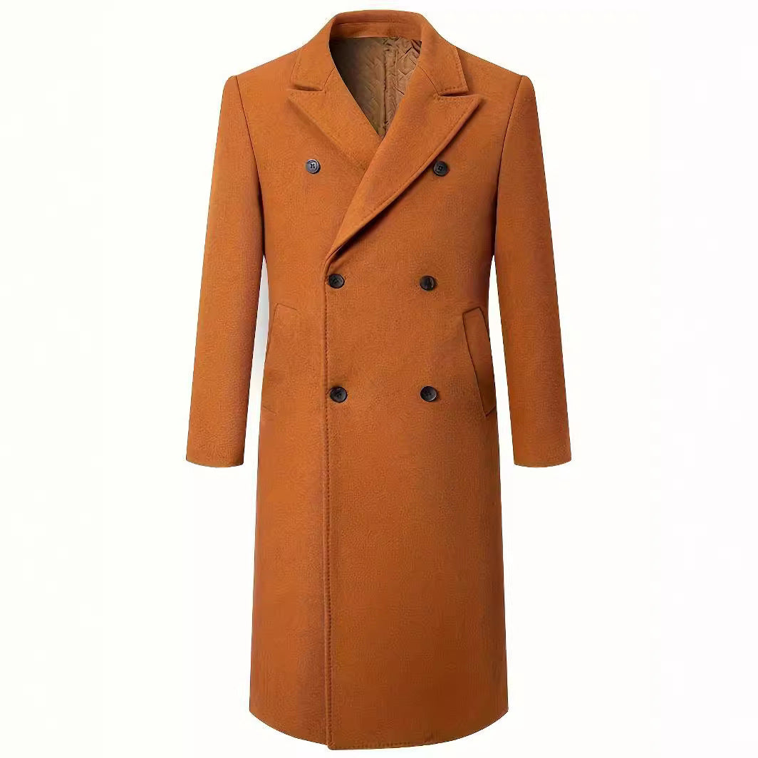Herren Übergangsmantel Elegant Tailliert Modern