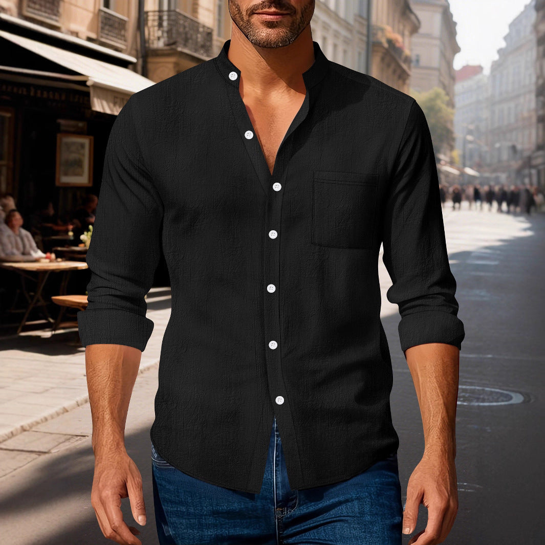 Herren Freizeithemd Leicht Elegant Modern Berlin