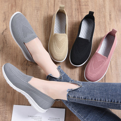 Damen Sportschuhe Atmungsaktiv Freizeitschuhe Mesh bequem - BerlinGlamour