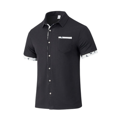 Herren Kurzarmhemd Modern Stilvoll Berlin