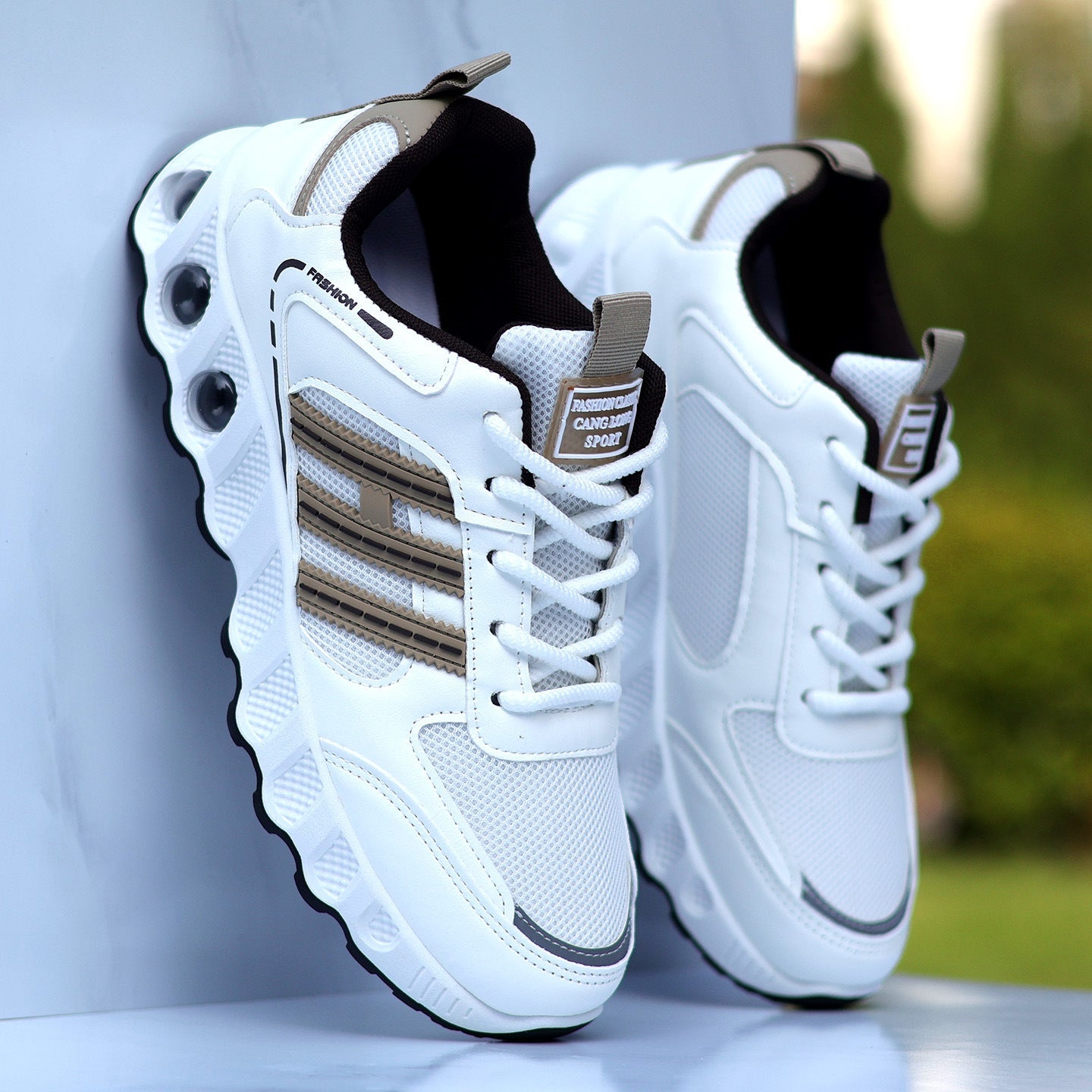 Damen Sneaker Atmungsaktiv Rutschfest Schuhe Sportlich - BerlinGlamour