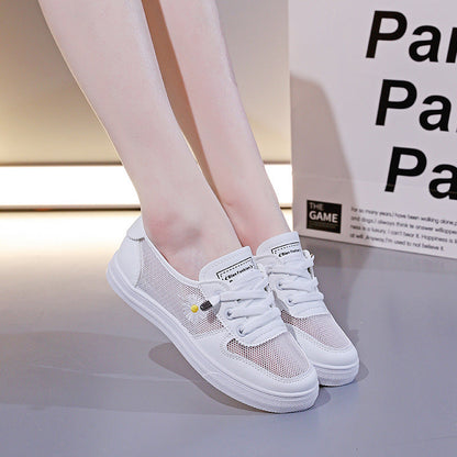 Damen Sneaker Luftig Mesh Sportlich Elastisch