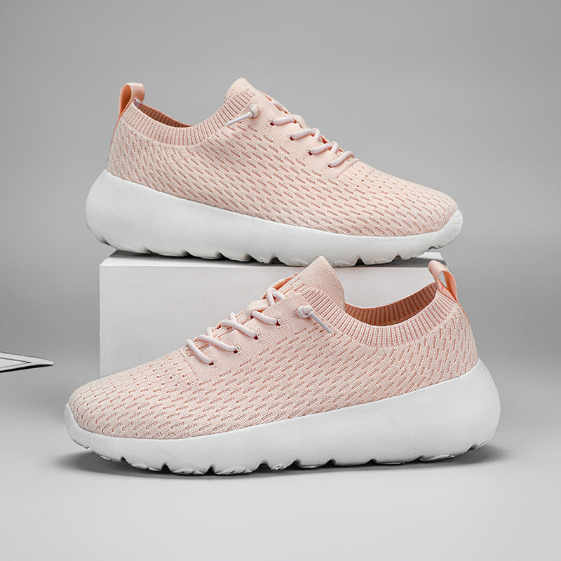 Damen Sneaker Atmungsaktiv Flexibel Netzschuhe Sport