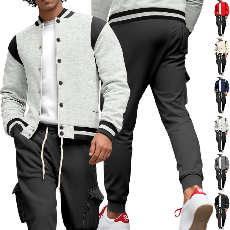 Herren Lederjacke Asymmetrisch Modern mit Nieten - BerlinGlamour