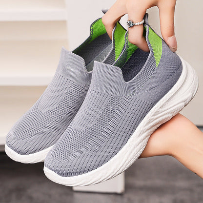 Damen Sneaker Leicht Atmungsaktiv Flexibel Bequem