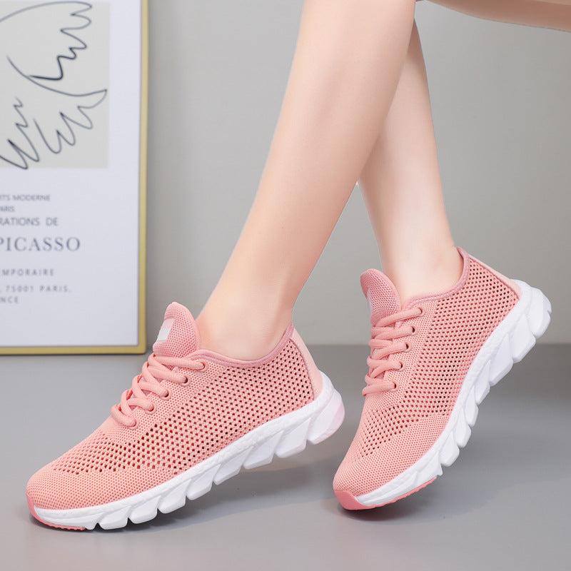 Damen Sneaker Atmungsaktiv Sportlich Laufschuhe