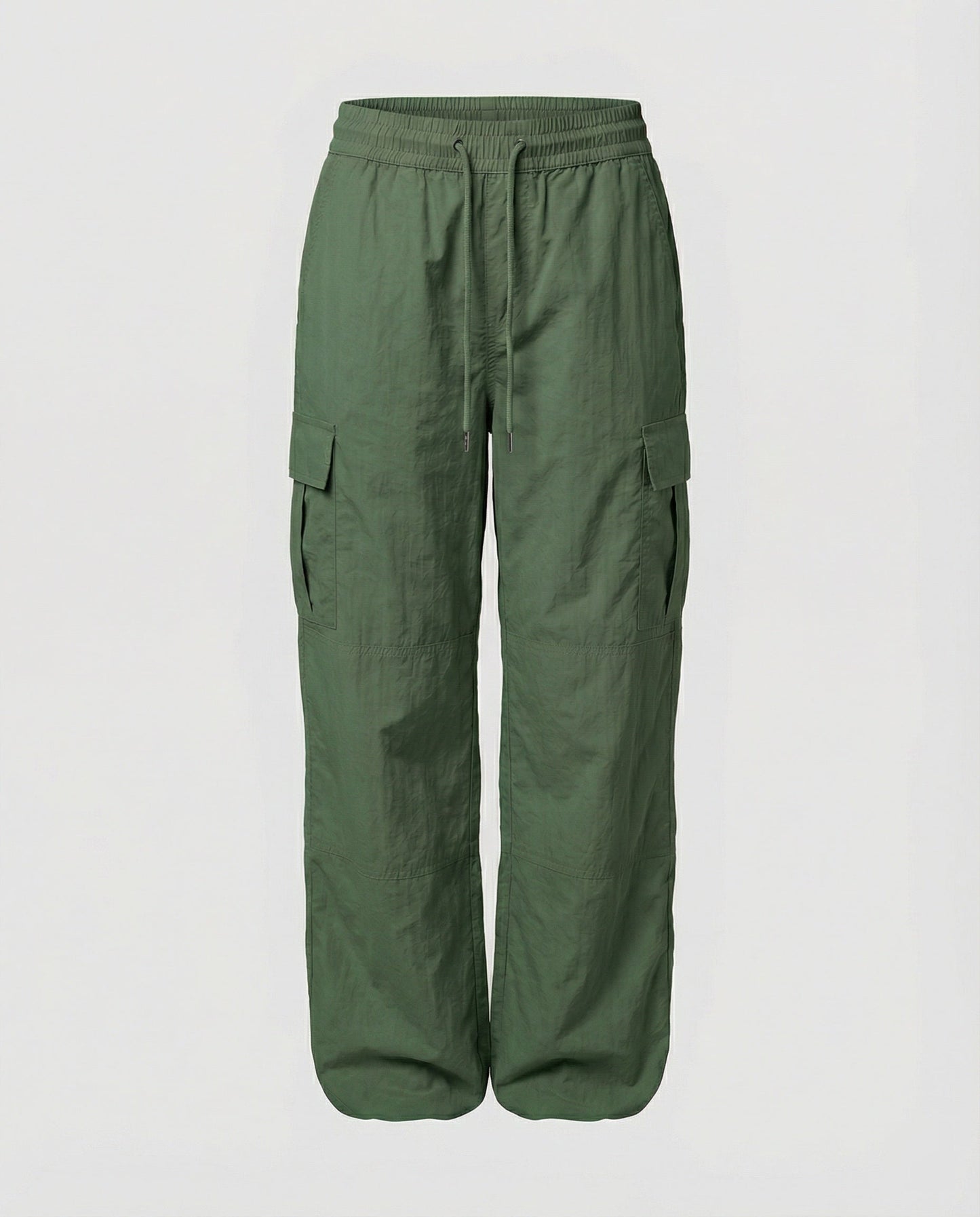 Damen Cargohose Hochgeschnitten Elastisch Bequem