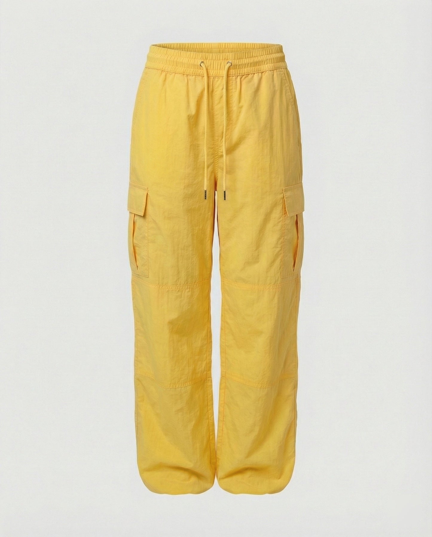 Damen Cargohose Hochgeschnitten Elastisch Bequem