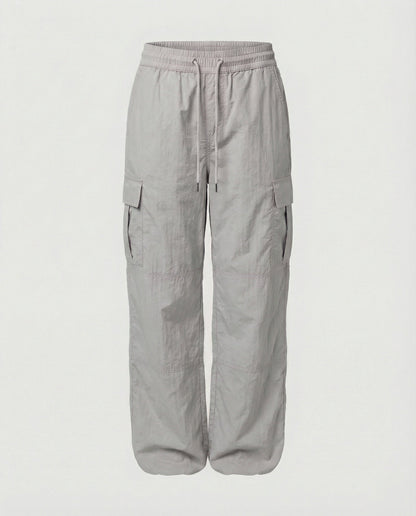 Damen Cargohose Hochgeschnitten Elastisch Bequem