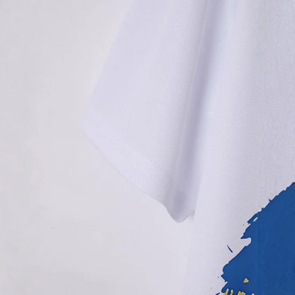 Herren Poloshirt Farbverlauf Modern Trendig