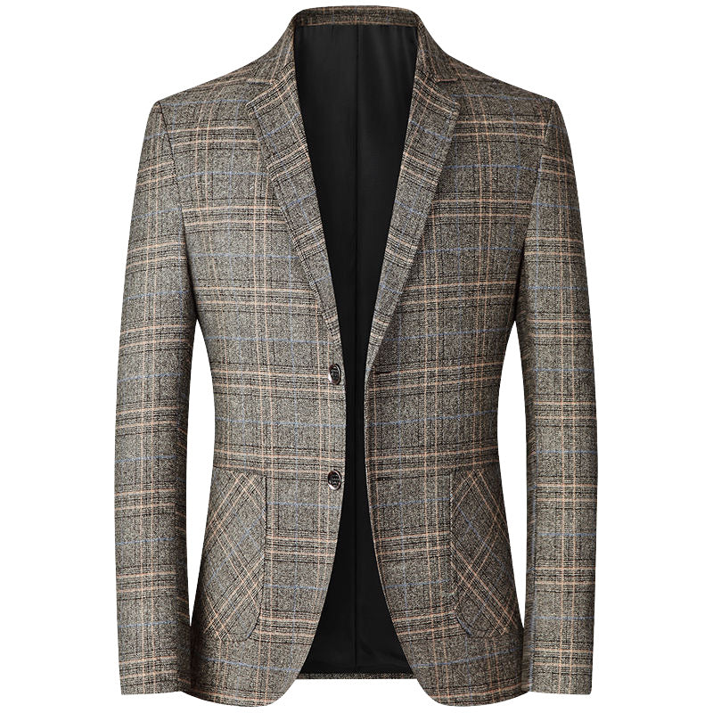 Herren Blazer Schottisch Elegant Slim Fit - BerlinGlamour