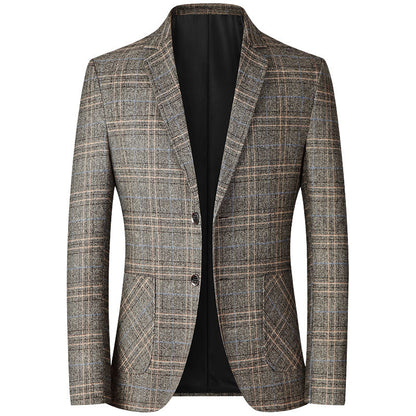 Herren Blazer Schottisch Elegant Slim Fit - BerlinGlamour