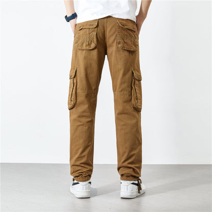 Herren Cargo-Hose Modern Praktisch Mit Vielen Taschen