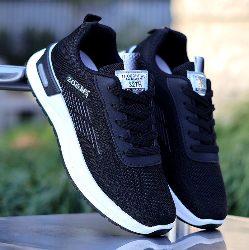 Damen Sneaker Sportlich Freizeit Laufschuhe atmungsaktiv