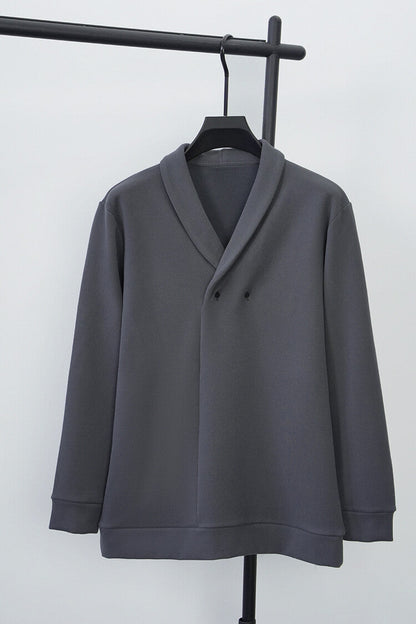 Herren Freizeitjacke Modern Schalkragen Praktisch Knöpfe