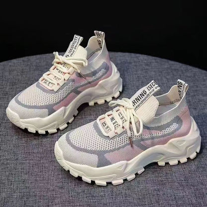 Damen Sneaker Atmungsaktiv Sportlich Komfort Schuhe