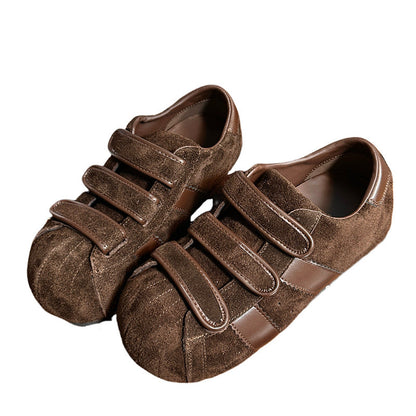 Damen Clogs Sportlich Bequem Klettverschluss