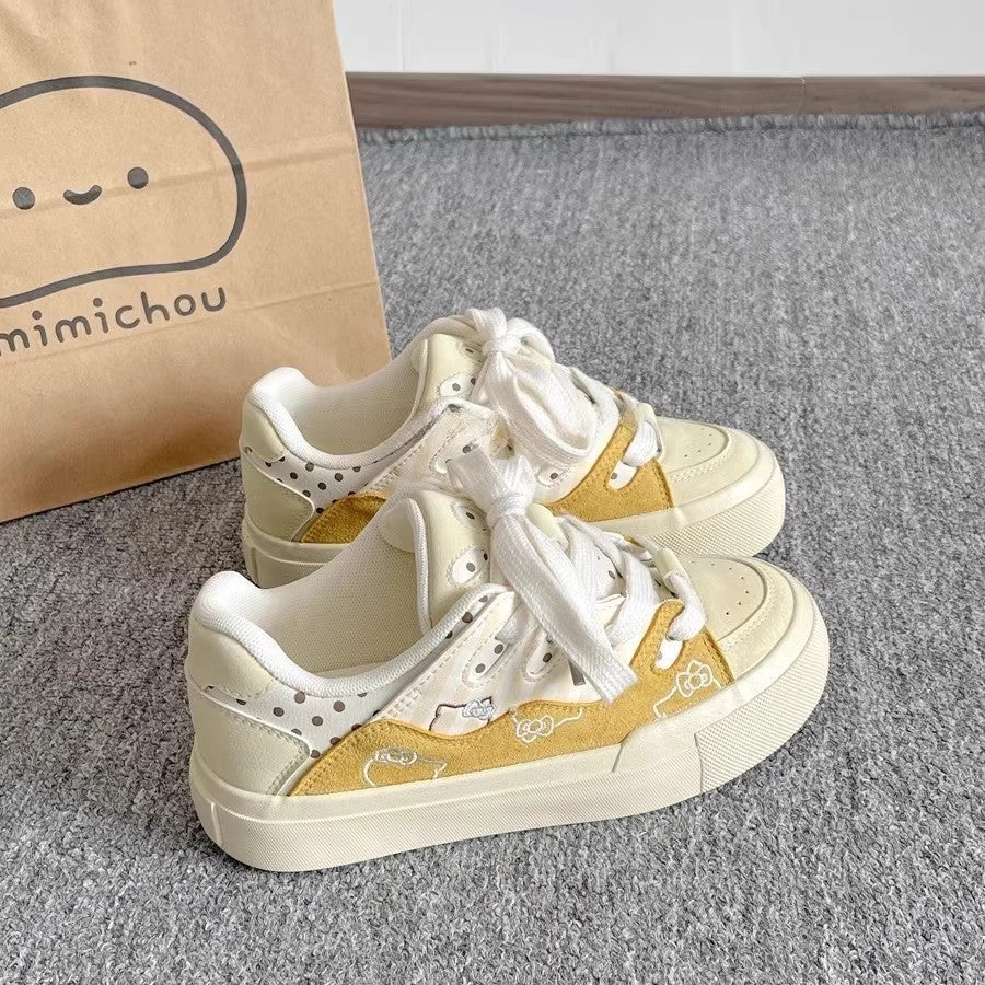 Damen Sneaker Modisch Verspielt Weich