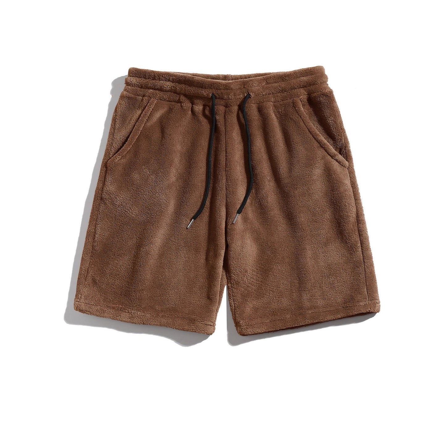 Herren Hoodie Shorts Set Bequem Kuschelig Sportlich