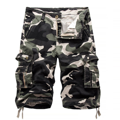 Männer Taktische Cargoshorts Mit Vielen Taschen Verstellbar