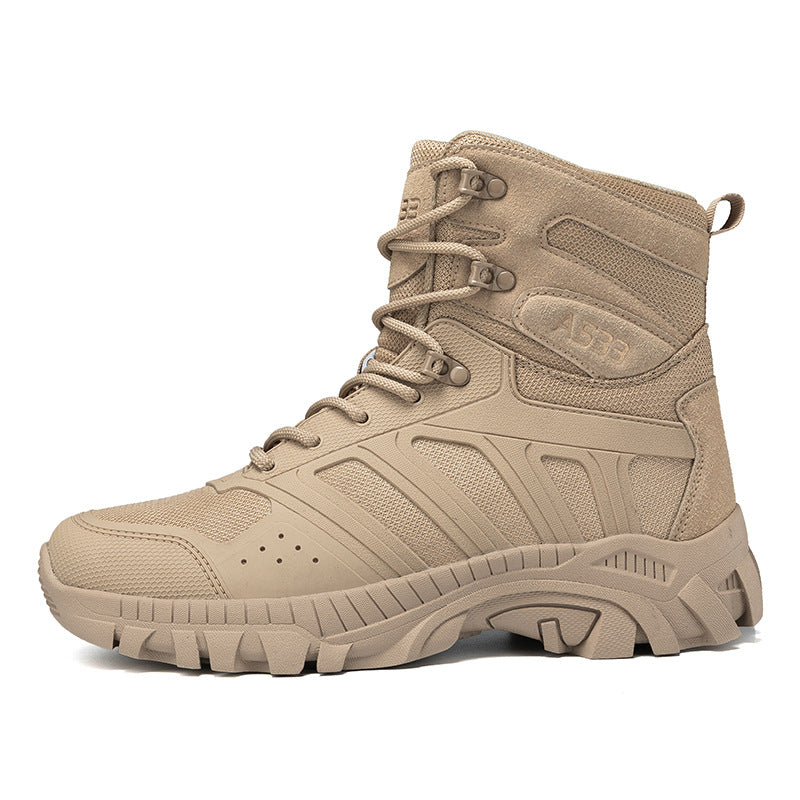 Herren Tactical Boots Strapazierfähig Rutschfest Schnürsenkel