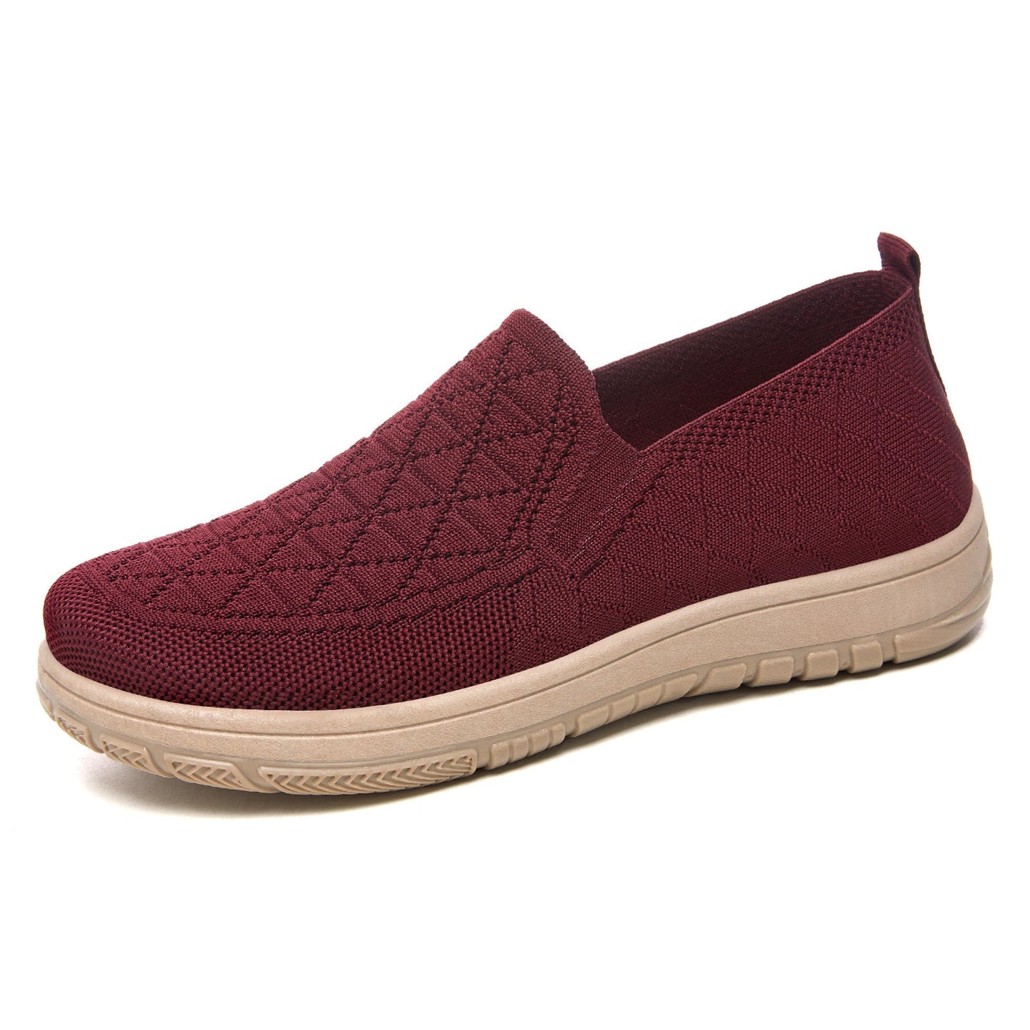 Damen Freizeitschuhe Bequem Slip-On atmungsaktiv