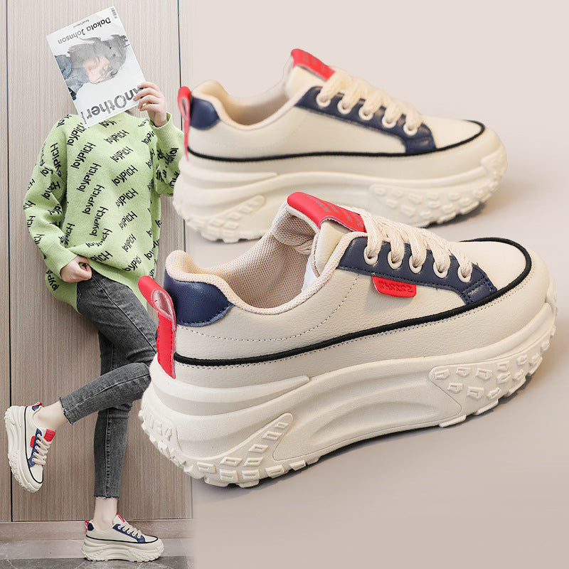 Damen Sneaker Hochplateau Sportschuhe Mode - BerlinGlamour