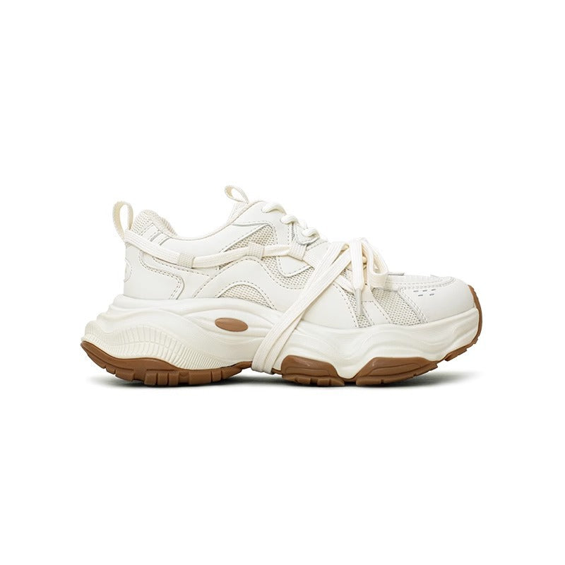 Damen Sneaker Chunky Bequem flexible Sohle