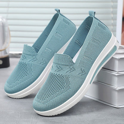 Damen Sneaker Slip-On atmungsaktiv mit weicher Sohle - BerlinGlamour