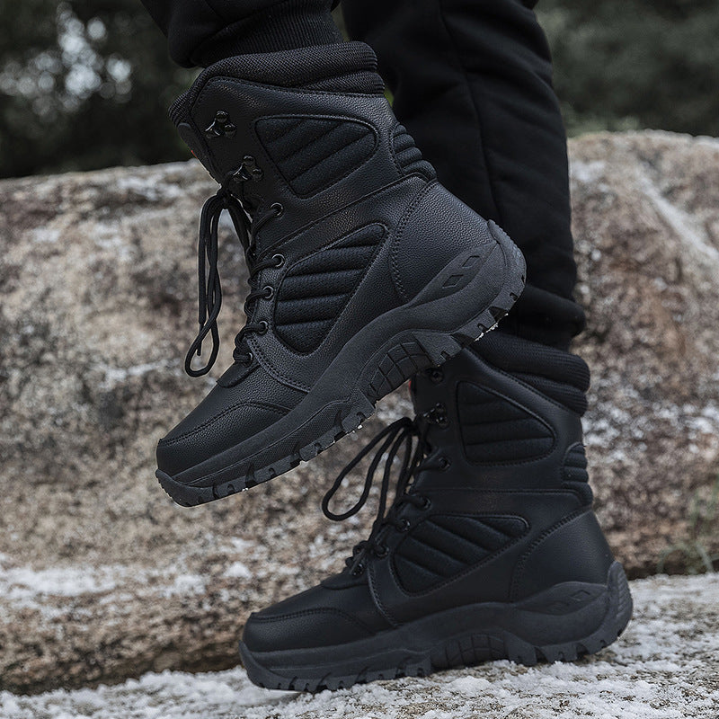 Herren Stiefel Robust Waterproof Knöchelstiefel Rutschfest