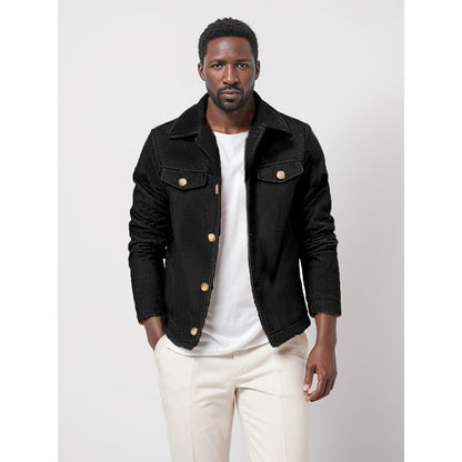 Herren Jacke Modisch Vielseitig mit vielen Taschen