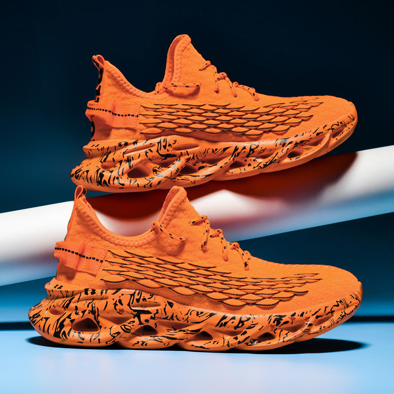Damen Laufschuhe Sportlich Leicht mit Stoßdämpfung