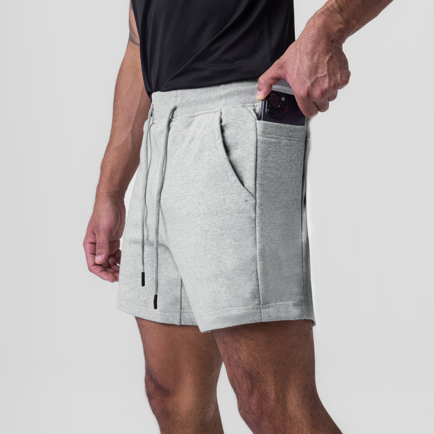 Herren Shorts Bequem Mit Seitentaschen Verstellbar