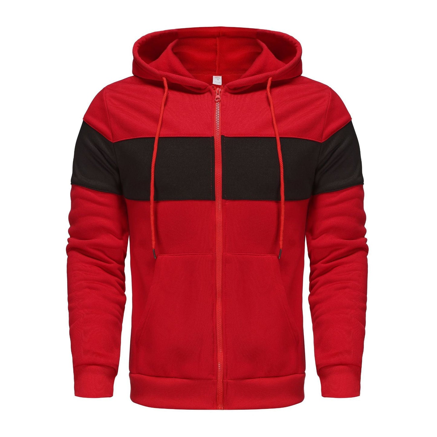Herren Sportjacke Kapuzenjacke Atmungsaktiv Reißverschluss