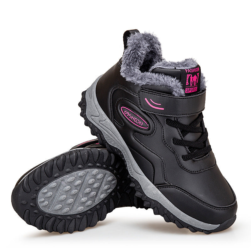 Damen Winterstiefel Warm Schnürstiefel Heidi Style