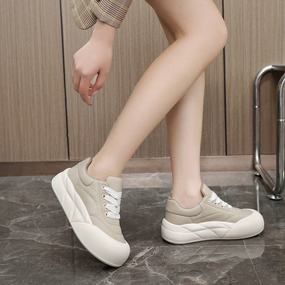 Damen Sneaker Dicke Sohlen Sportlich Stylish