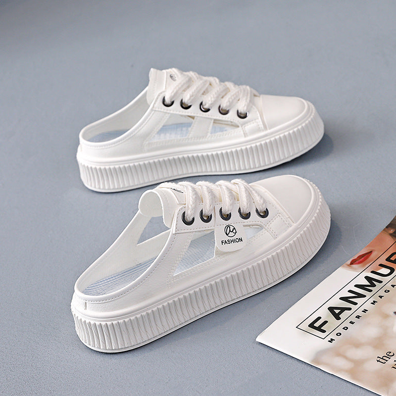 Damen Sneaker Slip-On atmungsaktiv griffig