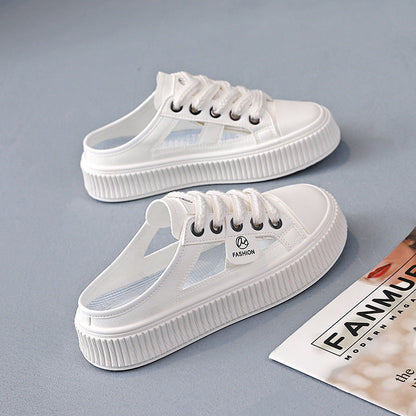 Damen Sneaker Slip-On atmungsaktiv griffig