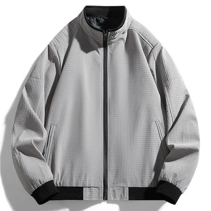 Herren Freizeitjacke Vielseitig Strukturiert Urban Style