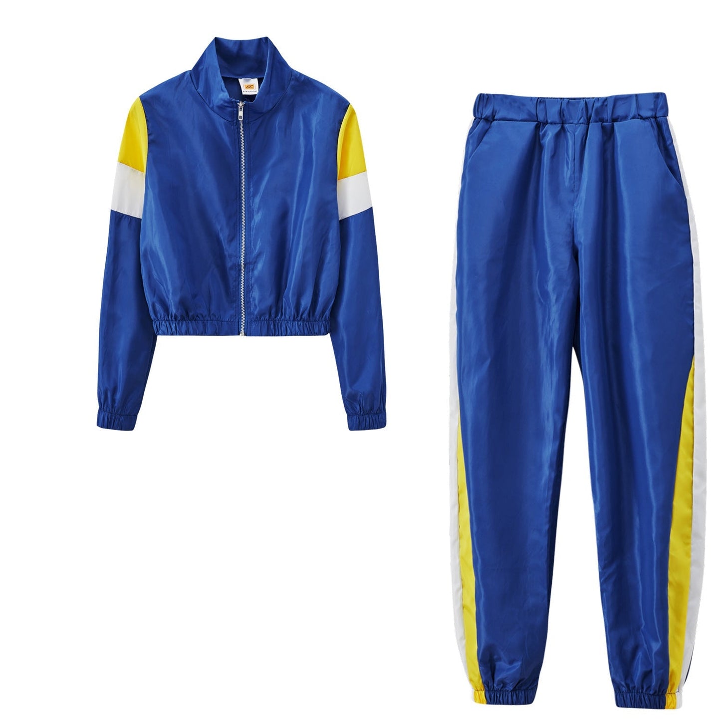 Damen Sportanzug Modern Farben Laufoutfit Fitness