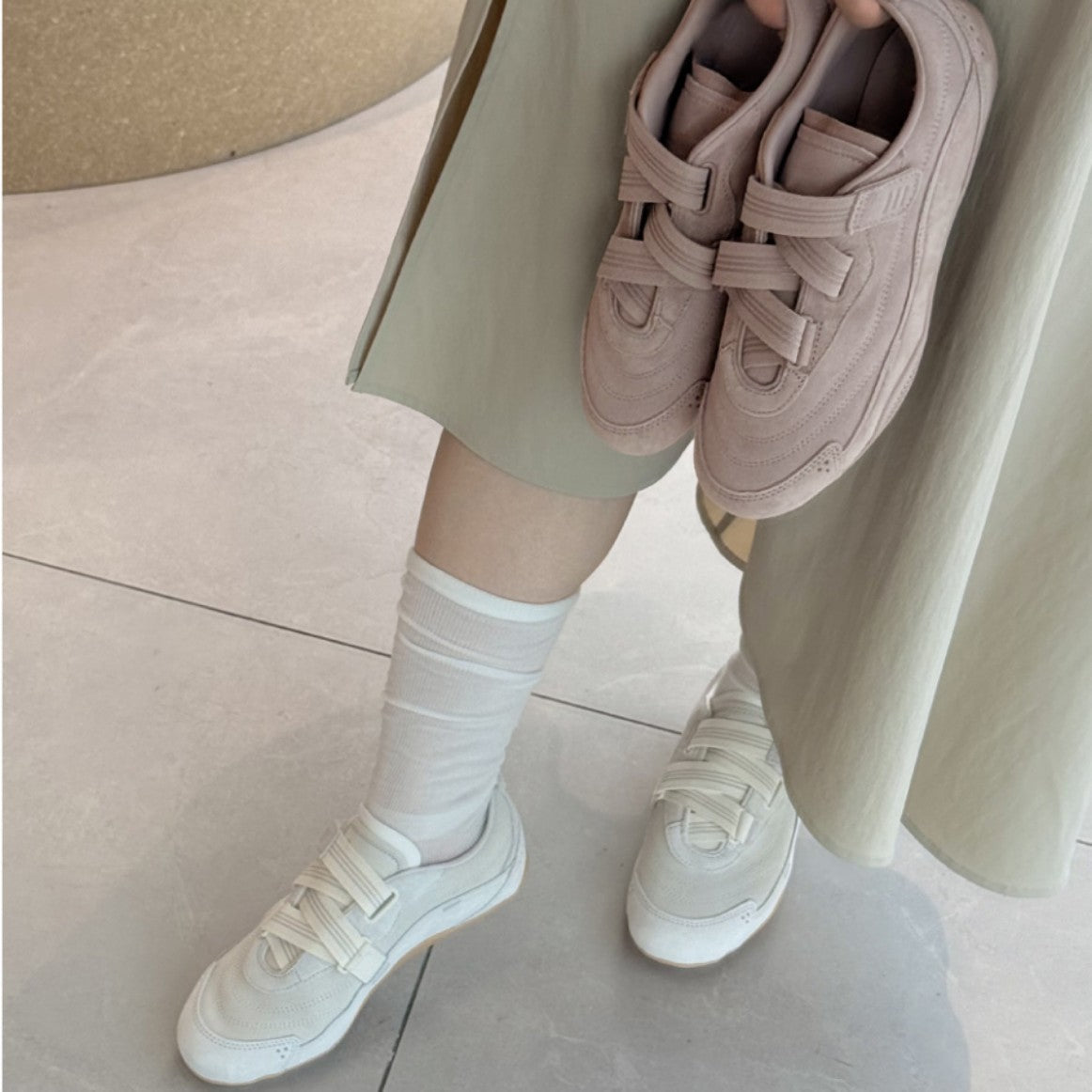 Damen Sneaker Sportlich Flexible Atmungsaktive Sohle