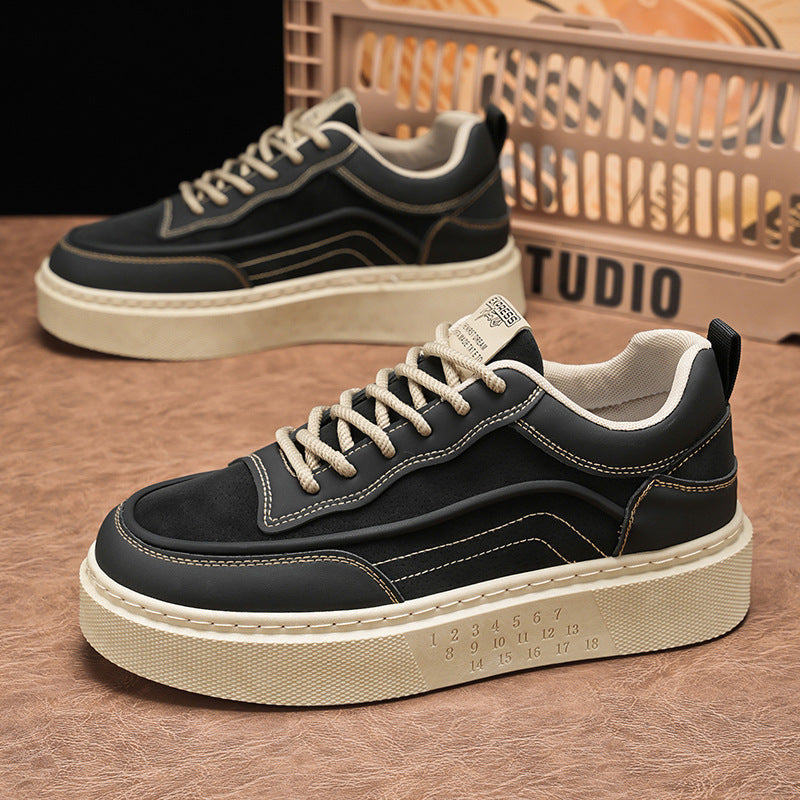 Damen Sneaker Hochplateau Statement Schuhe Modern