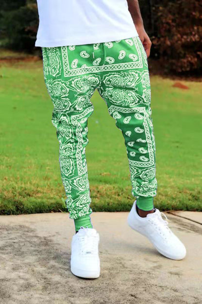 Herren Jogginghose Paisley Muster Trendig Sportlich