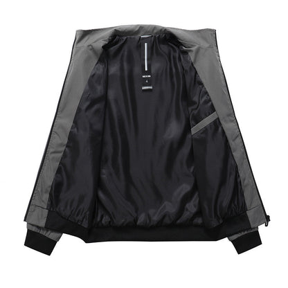 Herren Übergangsjacke Leicht Modern Schnitt