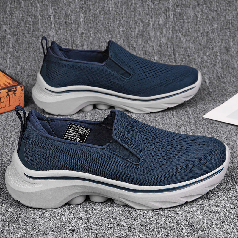 Damen Sneaker Atmungsaktiv Slip-On Bequem Flexibel