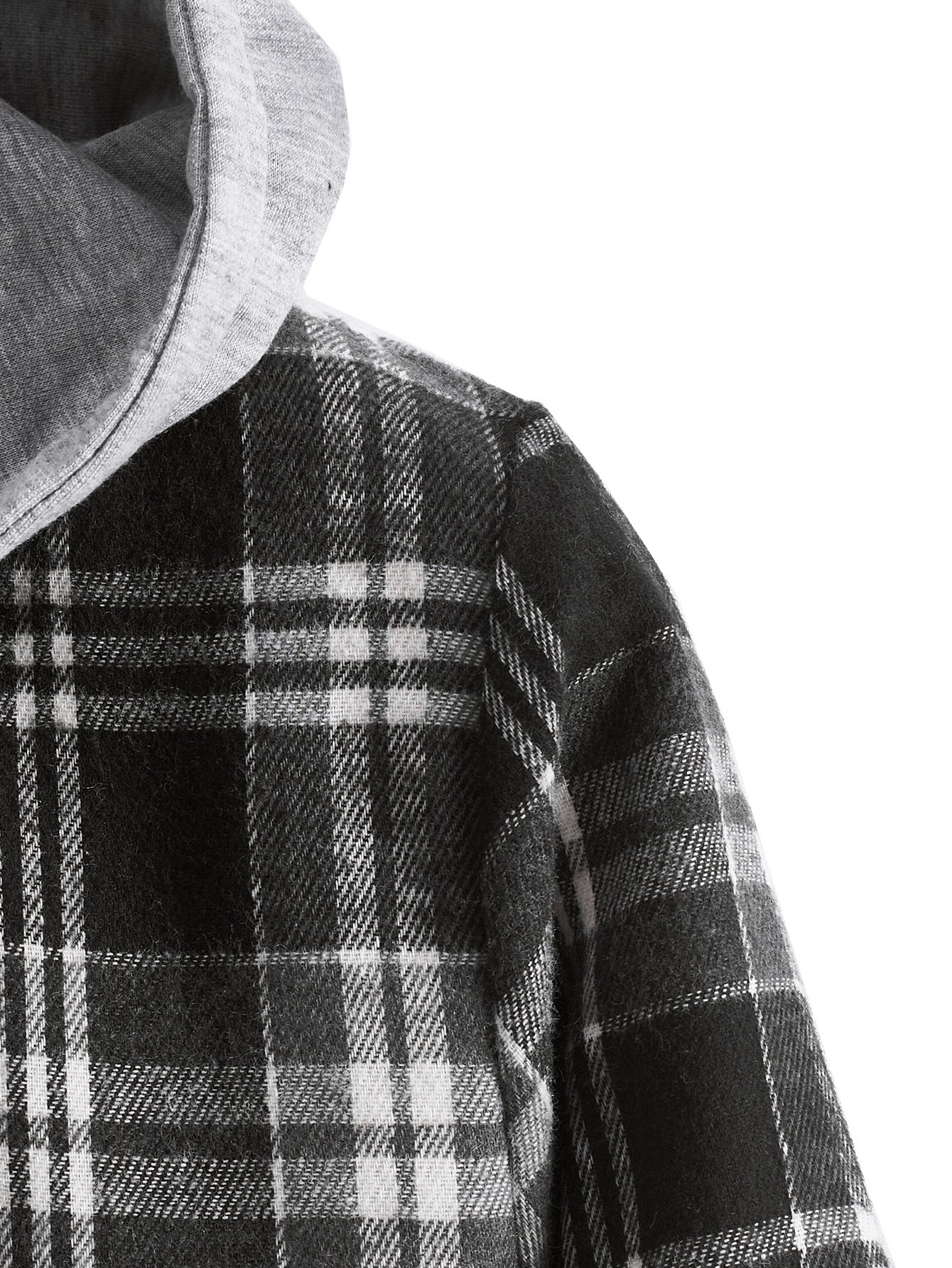 Herren Übergangsjacke mit abnehmbarer Kapuze Modern Sportlich