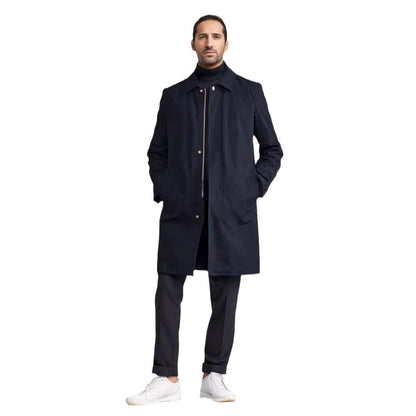 Herren Wollmantel Klassisch Warm Elegant
