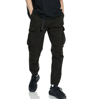 Herren Cargo-Hose Stretch Bequem Mit Tiefen Taschen