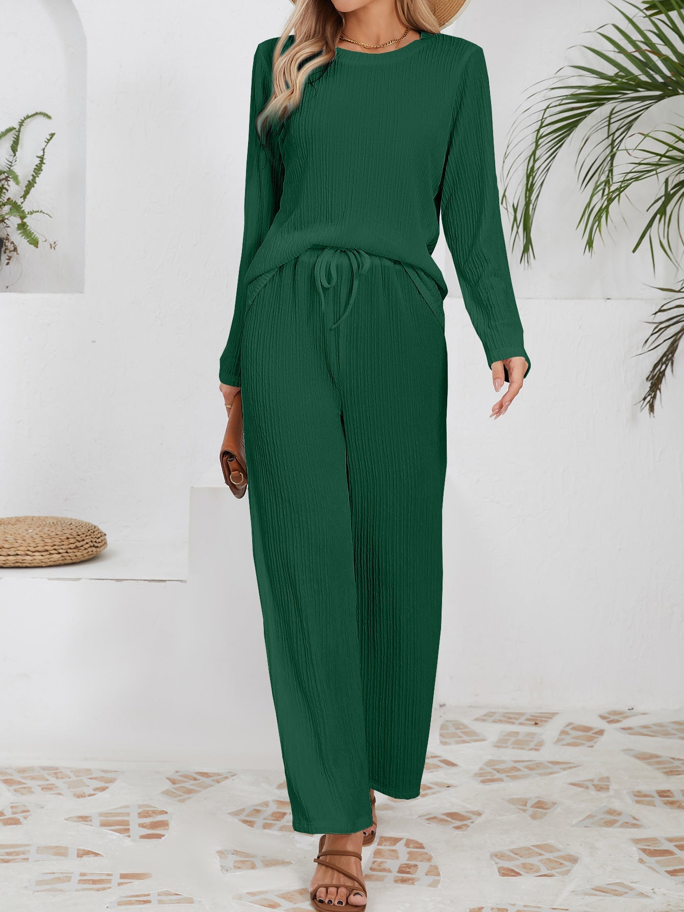 Damen Set Bequem Feuchtigkeitsregulierend Modern