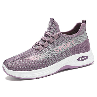 Damen Sport-Sneaker Atmungsaktiv Flexibel Weich